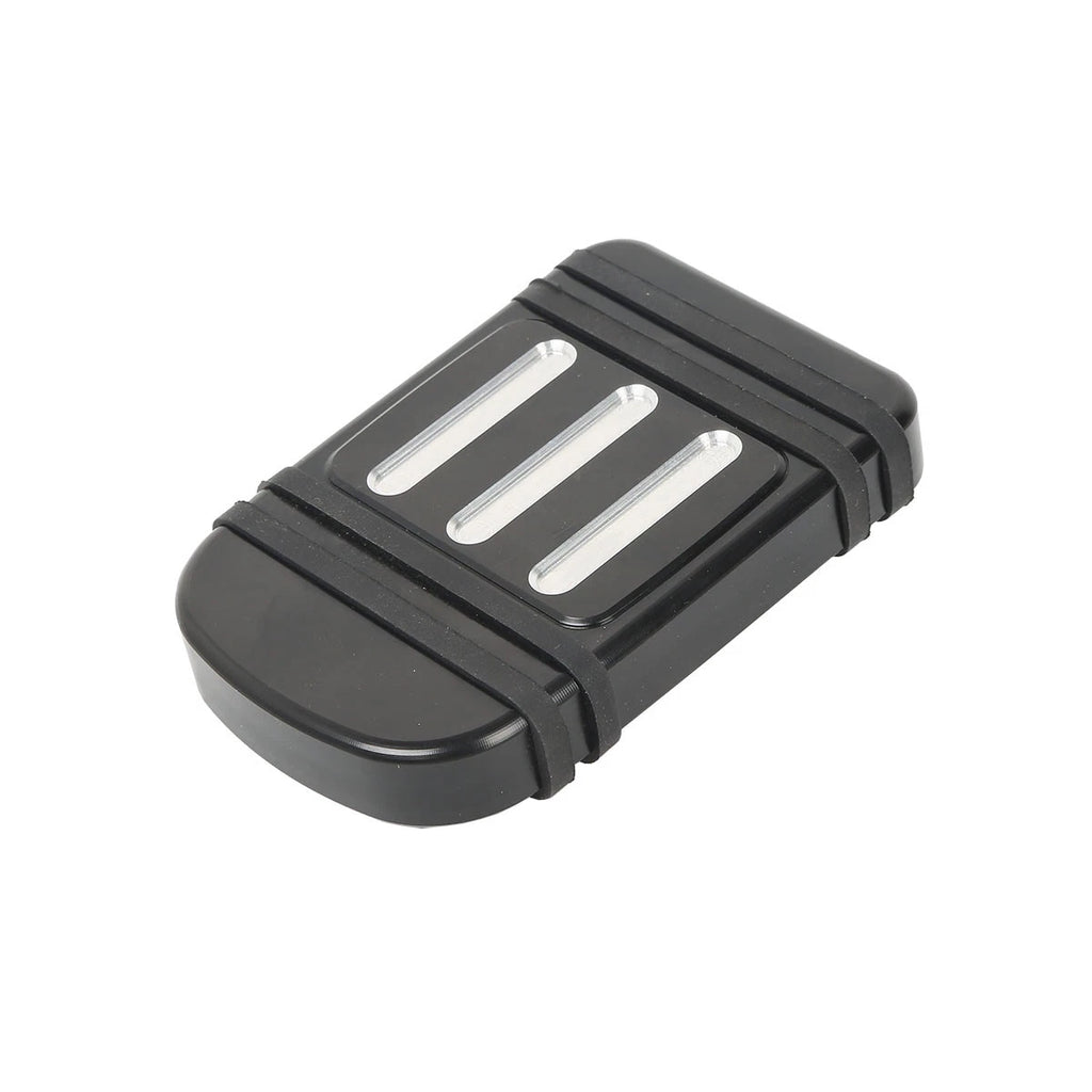 CNC Black Brake Pedal Pad Cover for Harley Dyna (2012–2016) Softail FXST (1986–2017)