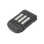 CNC Black Brake Pedal Pad Cover for Harley Dyna (2012–2016) Softail FXST (1986–2017)