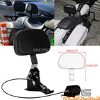Driver Rider Backrest Pad Mount Kit for Harley Touring Street Glide (2009-2021)