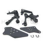 Front Rider Foot Rest Pegs Brackets for Kawasaki ZX-6R (2009–2011)