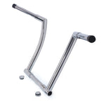 Chrome 16" Rise Handlebar Ape Hanger for Harley FXDLS (2016–2017), FLS FLSS FLSTC (2000–2017)