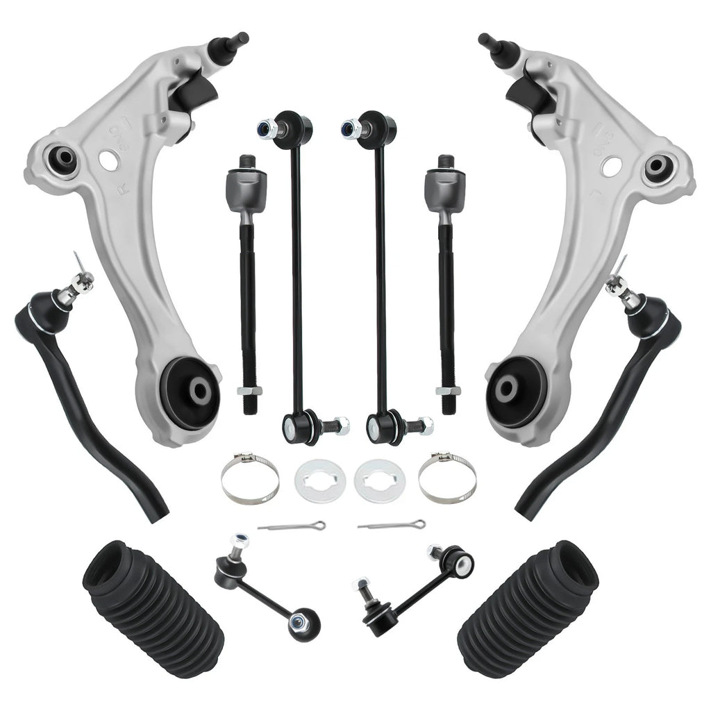 Front Lower Control Arm, Tie Rod & Sway Bar Link for Nissan Maxima (2009–2014)