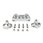 1.7" Handlebar Risers Top Clamp for Harley Dyna, Street Bob, Softail, Sportster