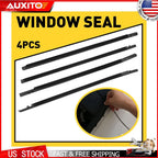 Set of 4 Weatherstrip Window Moulding Trim Seal Belts for Honda Civic Sedan (2016–2020)