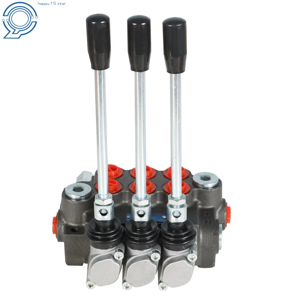 3 Spool Hydraulic Directional Valve for P40 (BSPP, 13GPM)