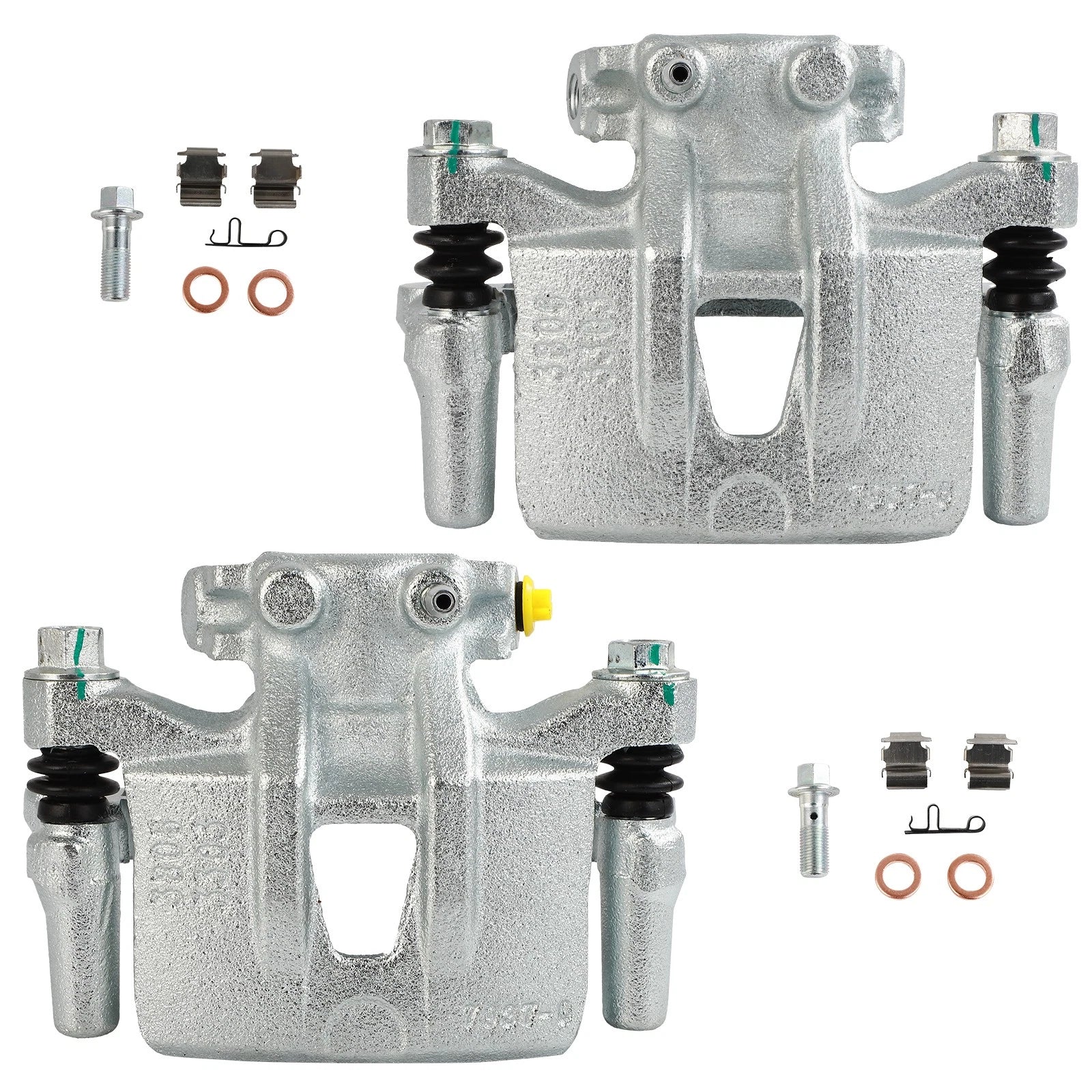 Set of 2 Rear Brake Calipers for Mitsubishi Endeavor (2004–2011)