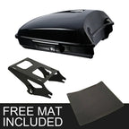 Black Razor Trunk Mount Rack for Harley Touring Road Street Glide (2014–2026)