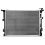 OE Style Radiator for Hyundai Equus (2011–2016) DPI13472 1-3/8 in 1 Row Aluminum