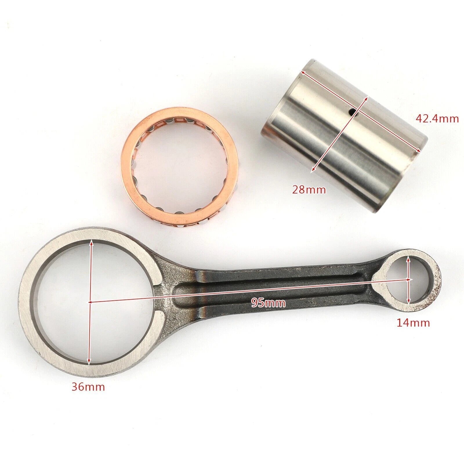 Connecting Rods Crank Kit for Honda SES125, SH125, PCX150, PCX (2006–2023) 06381-KZY-900