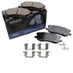 Set of 4 Akebono ProACT Front Ceramic Brake Pads for RX330 RX350 RX400h (2004–2007)