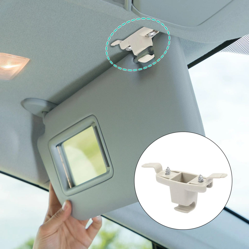 2X Sun Visor Hook Clip Retainer 51168243575 for BMW 328i (1999–2000)