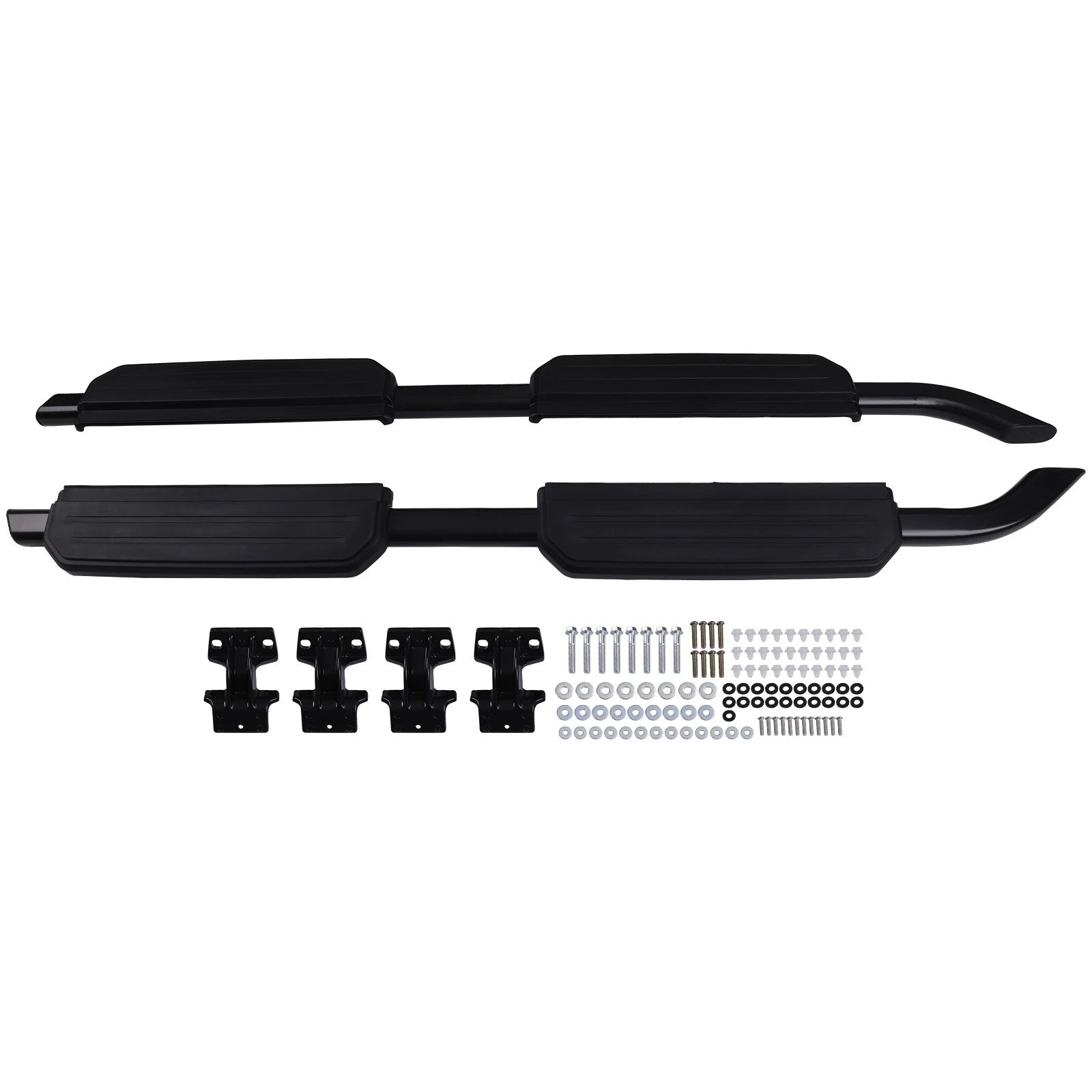 Black Running Board Kit for Land Rover Defender 110 (2020–2023)