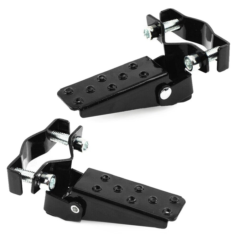 2X Passenger Foot Pegs for Motorcycle (24-38mm)