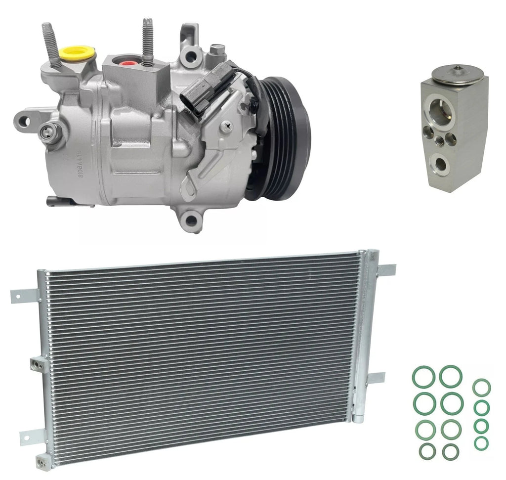 AC Compressor Kit with Condenser for Ford F-150 3.3L V6 (2022–2022)