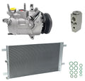 AC Compressor Kit with Condenser for Ford F-150 3.3L V6 (2022–2022)
