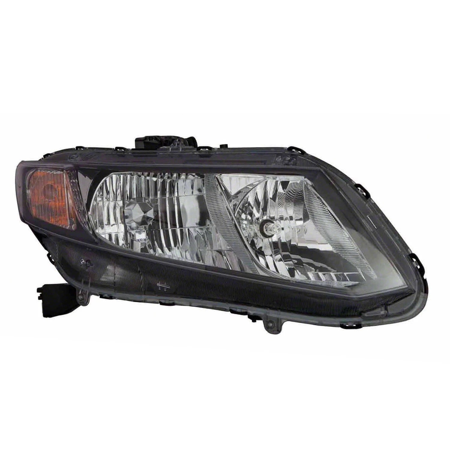 Halogen Headlight Assembly Passenger Side OEM Replacement for Toyota (2010–2017)