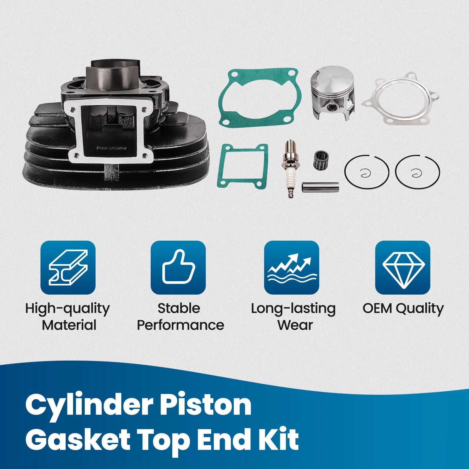 Top End Kit Set for Yamaha Blaster 200 YFS 200 (1988–2006)