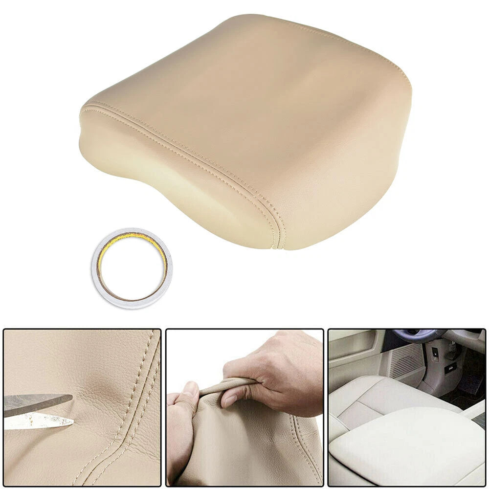 Leather Center Console Armrest Cover for Honda Pilot (2009–2015)