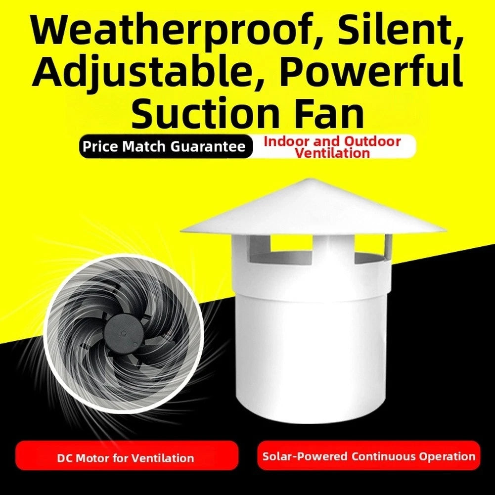 PVC Roof Exhaust Fan for Universal Applications (Low Noise, Pure Copper Motor)