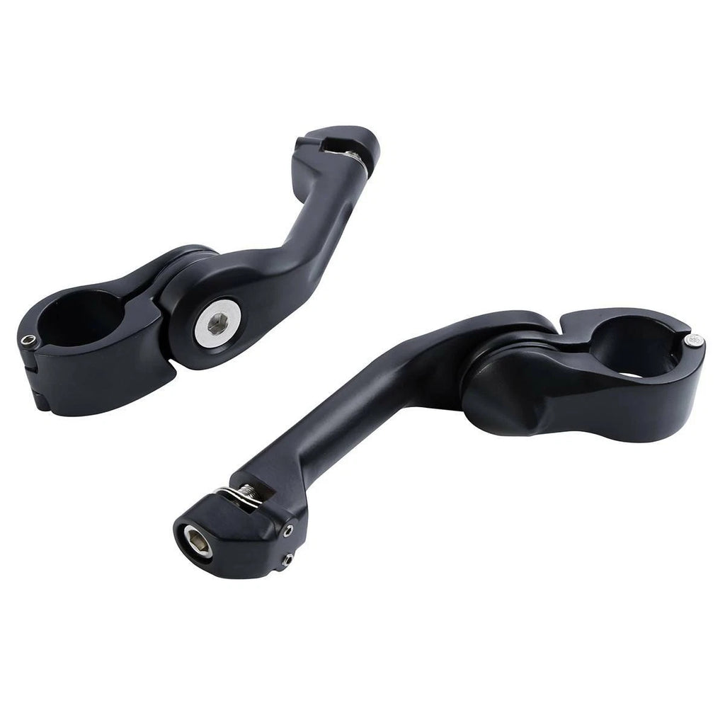 32mm Matte Adjustable Foot Pegs for Harley Touring