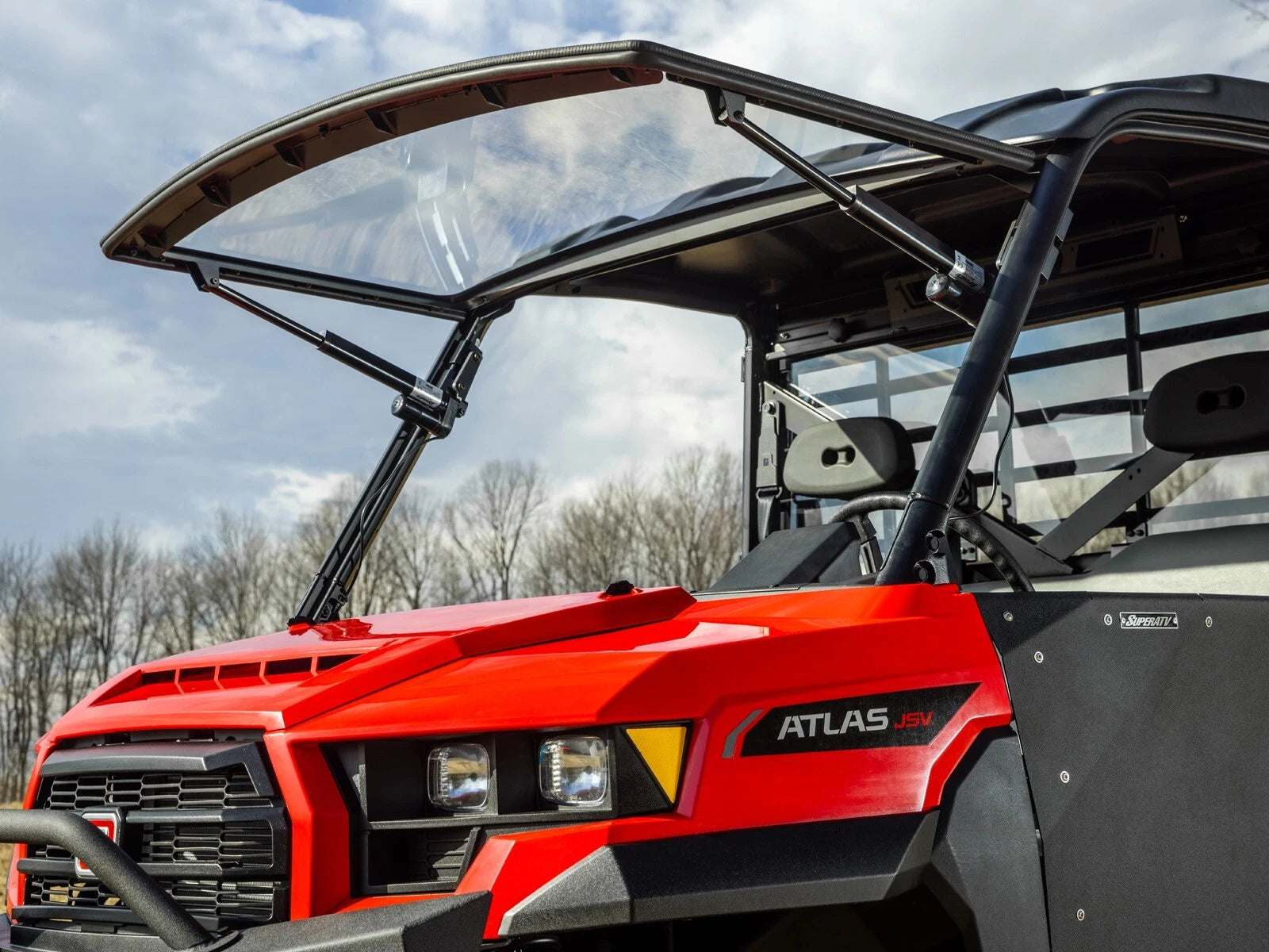 Maxdrive Power Flip Windshield for Gravely Atlas JSV 6400/3400 (2023+)