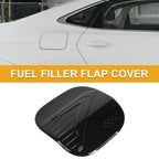 Fuel Tank Door Cap for Nissan Qashqai (2023–2025) Carbon Fiber Black