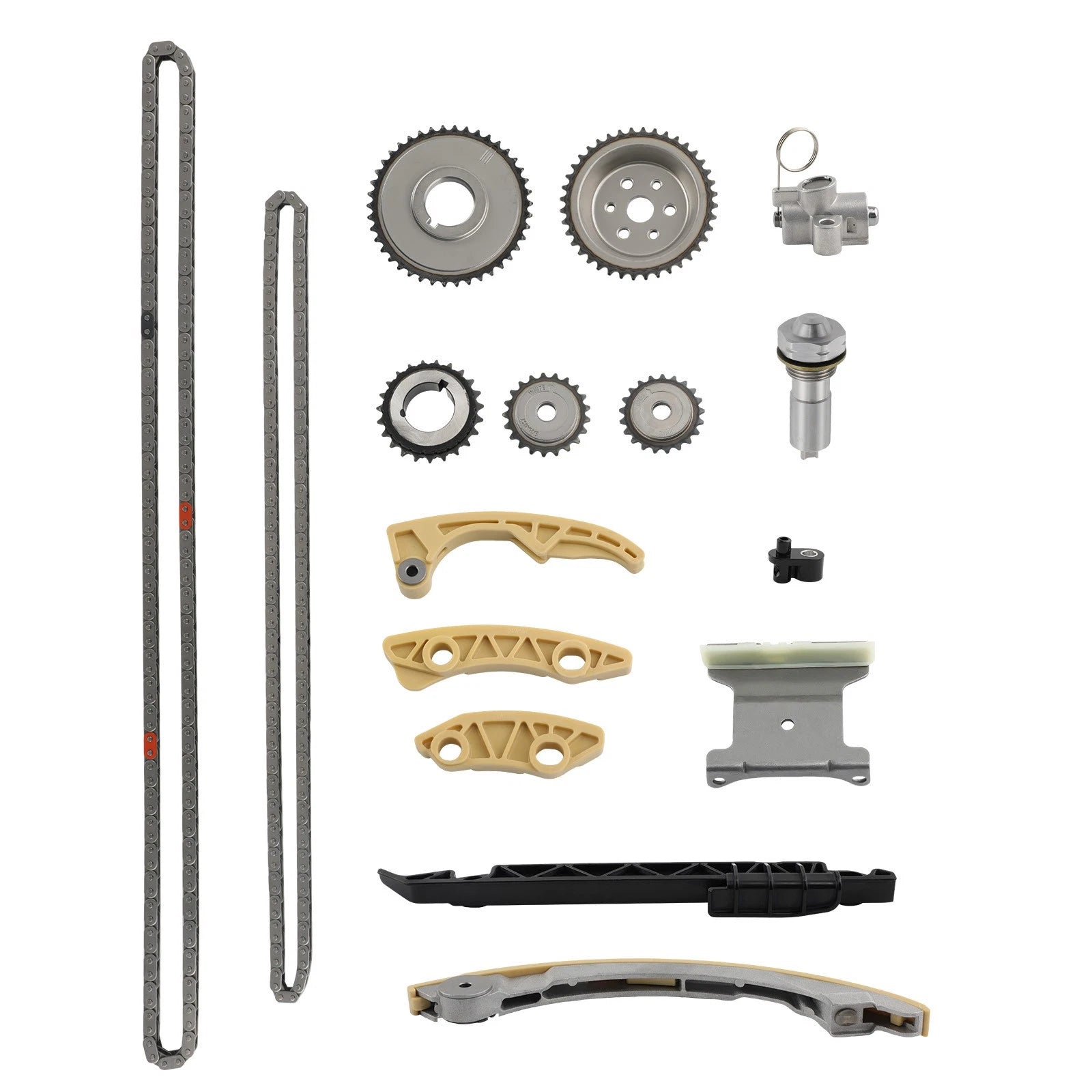 Engine Timing Chain Kit for Chevrolet Malibu Equinox GMC Buick 2.4L (2008–2015)