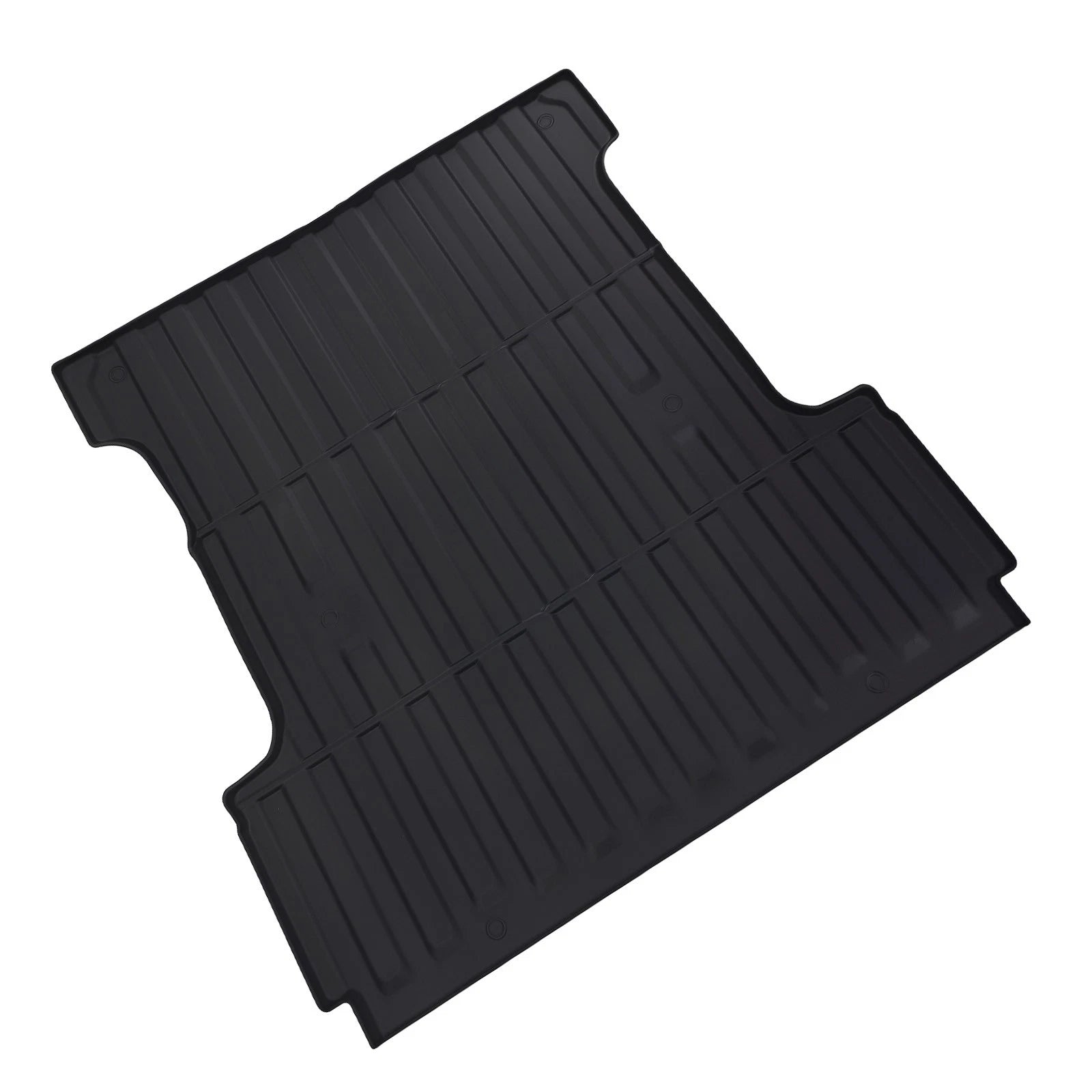 All-Weather Black Bed Mat for Ford F-150 5.5 Ft (2004–2014) TPE Anti-Slip
