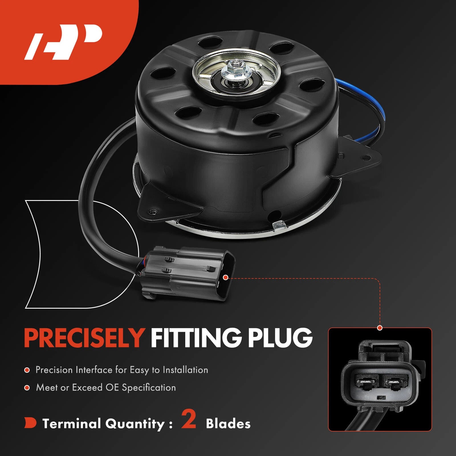 Radiator Fan Motor for Honda Odyssey (2011–2023)