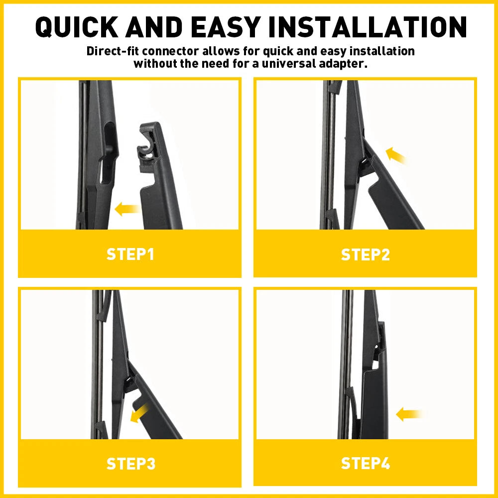 Rear Windshield Wiper Arm & Blade Set for Kia Sorento (2016–2020)