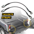 Pair of Tailgate Support Cables for Silverado Sierra Avalanche H2 (1999–2006)