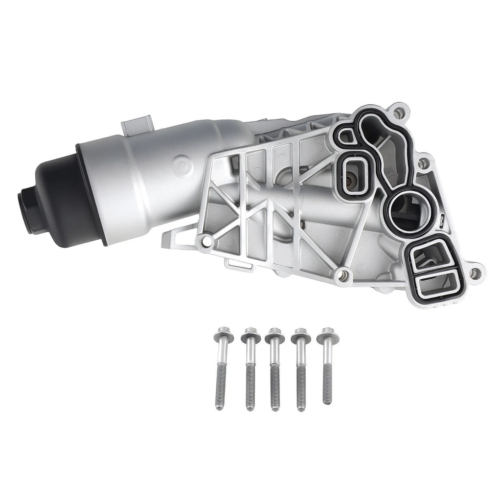 Engine Oil Cooler Filter Housing Set for BMW i8, X1, Mini Cooper (2014–2020) 11428585235