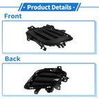 Set of 2 Front Bumper Fog Light Covers No.GHP950C11A for Mazda 6 (2014–2021)
