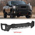 Black Steel Front Bumper for GMC Sierra 2500 HD 3500 HD (2020–2023)