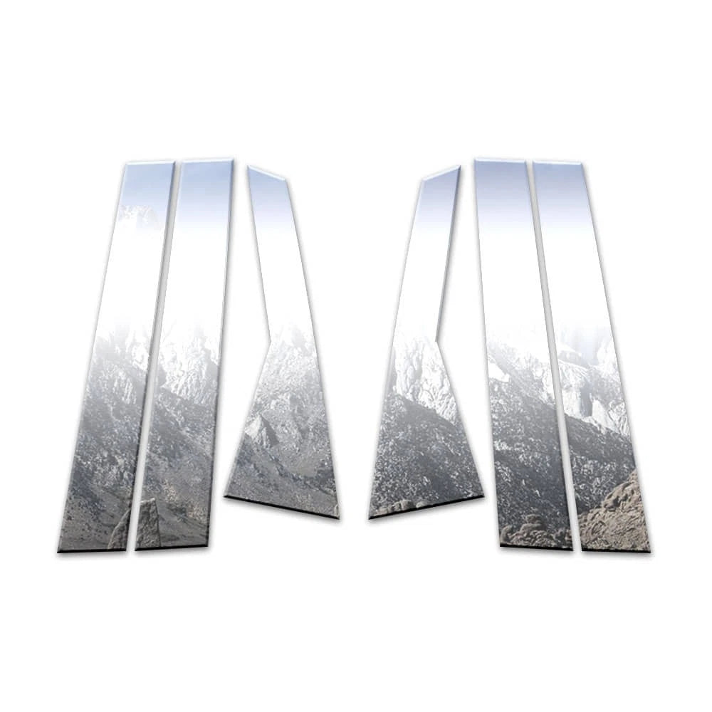 Stainless Steel Pillar Post Covers 6pc for 2012-2016 Honda CR-V