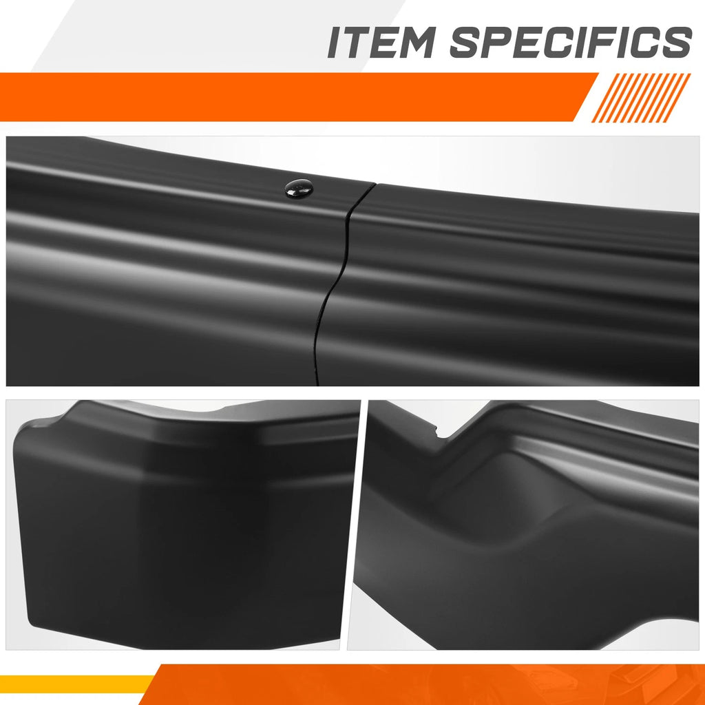 Front Bumper Face Bar for GMC Sierra 1500 LTD (2019–2022) Black