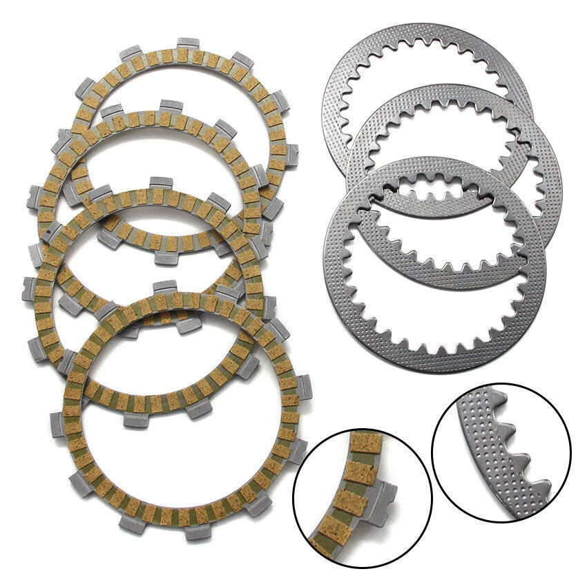 Clutch Friction Disc Plate Kit for Suzuki DS80 RM80 JR80 (1980–2007)