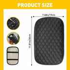 Armrest Pad Cover for Universal Car Auto Console (Fits Most Models)