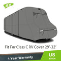 RV Cover for Class C Motorhome 29'-32' (Non-woven Fabric)