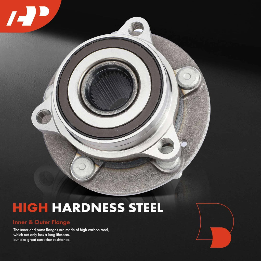 2X Front Wheel Hub & Bearing Assembly for Hyundai Kona Electric (2019–2023)