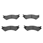 Set of 4 Rear Ceramic Brake Pads for Ford E-250 E-350