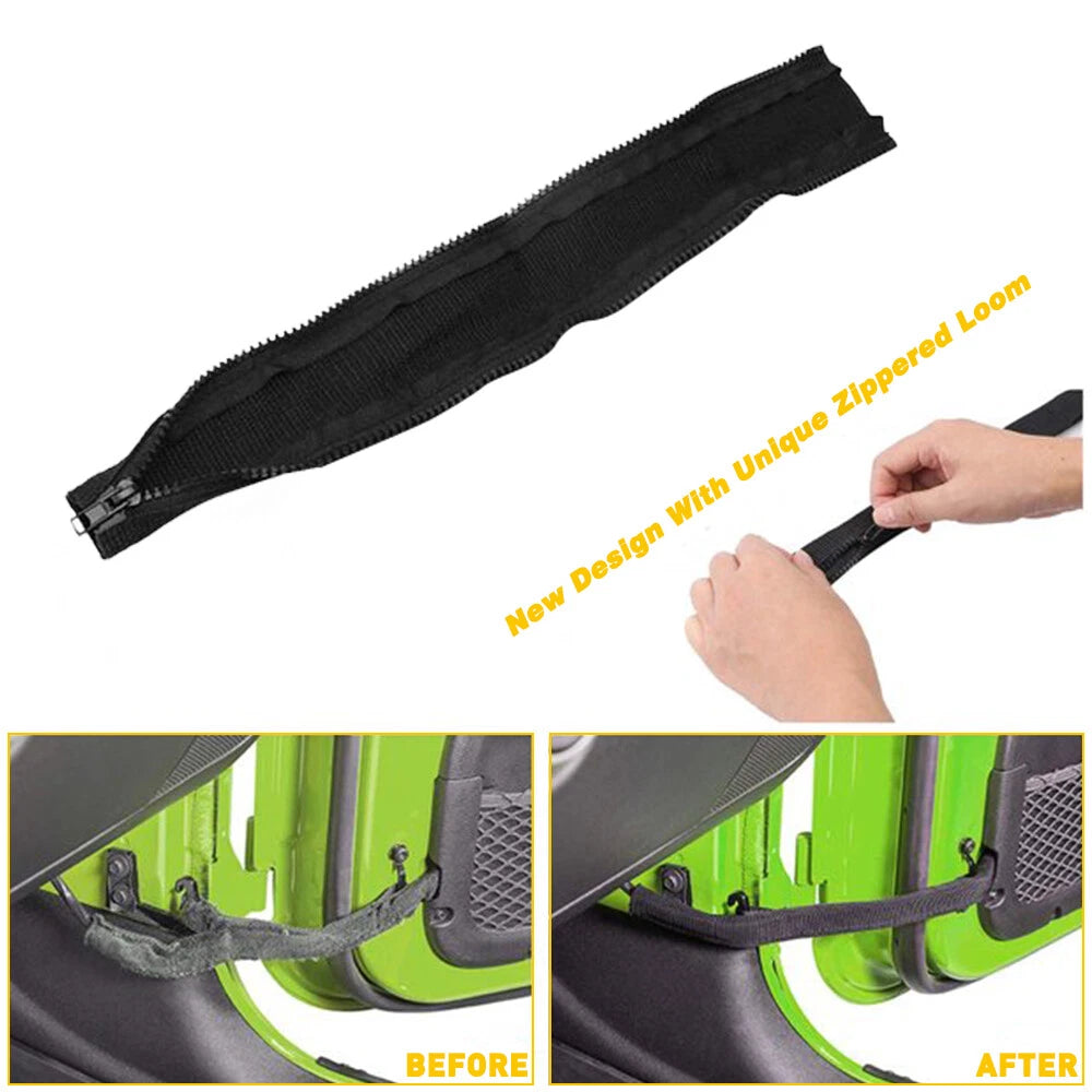 2X Door Limiting Straps for Jeep JK Wrangler JKU (2007–2018)