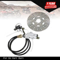 Rear Hydraulic Brake Caliper Assembly & Disc Rotor Kit for Go-Kart