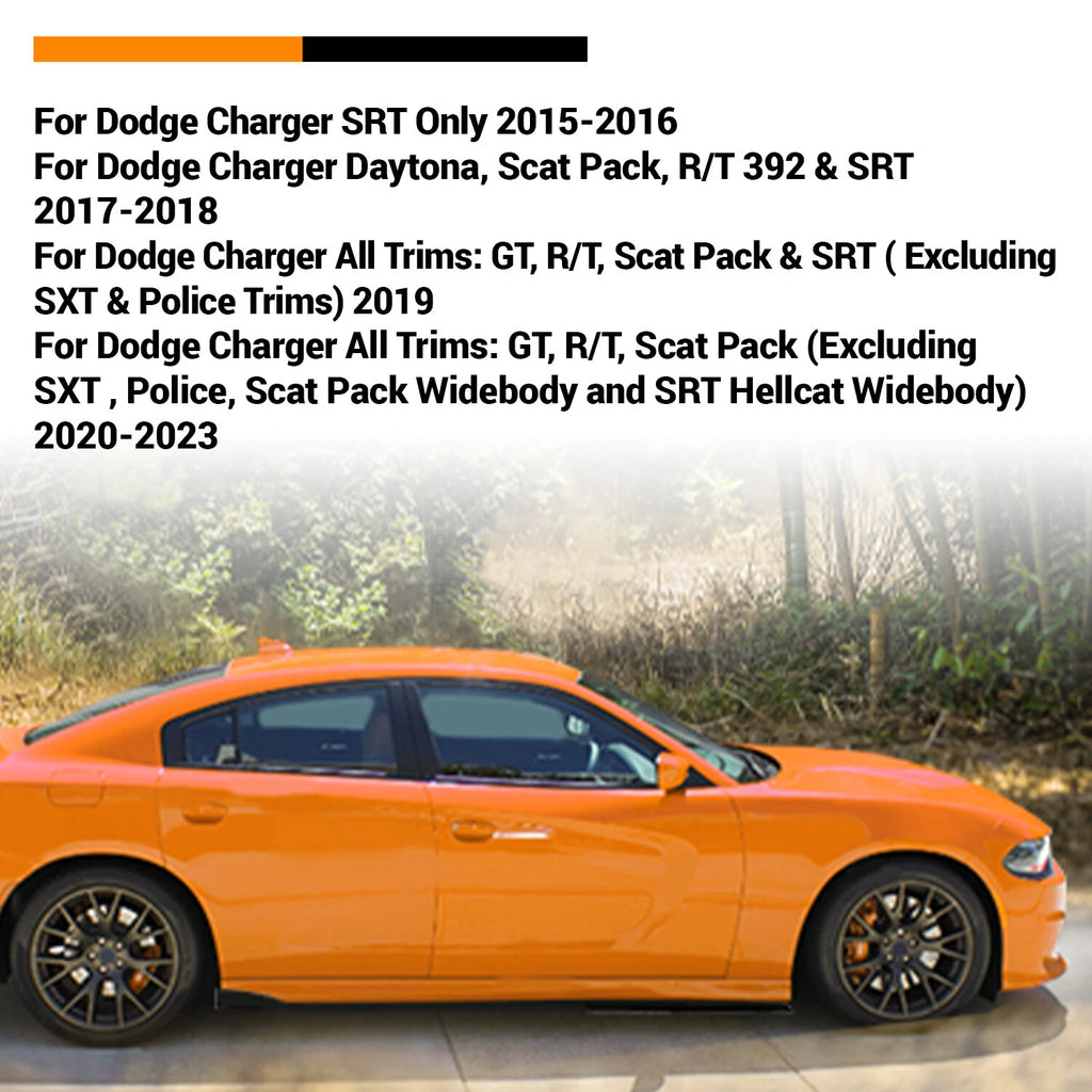 Side Skirts for Dodge Charger (2015-2023) Black