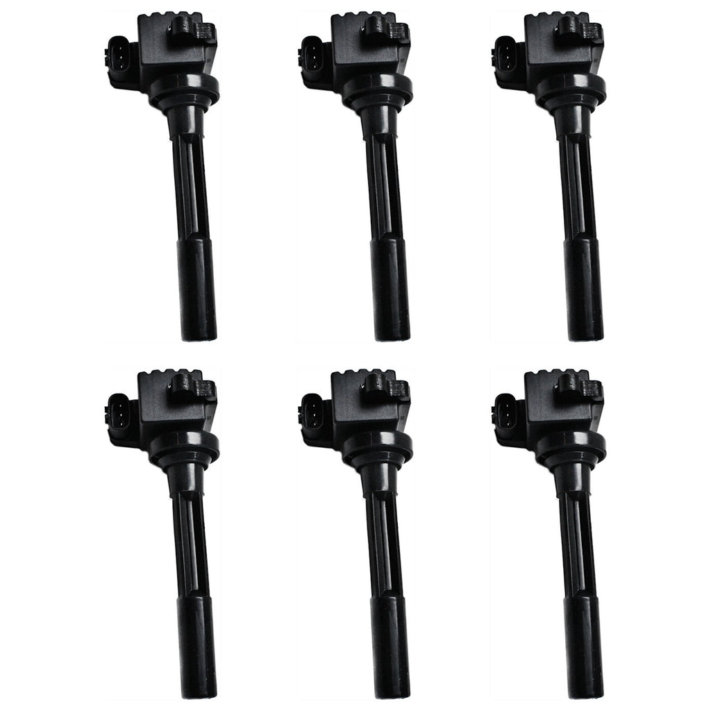 Ignition Coils Set of 6 for Isuzu VehiCROSS Rodeo Acura SLX Honda Passport