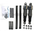 Chrome Slammer Lowering Kit Fork Spring Shock Absorber for Harley Dyna FXD (1991–2005)