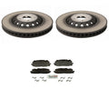 Front Rotor & Brake Pad Kit for Audi A8 Quattro, Q7, Q8 (Bosch)