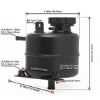 Coolant Overflow Expansion Tank Reservoir w/ Cap for Mini Cooper S R52 R53 (2002–2006)