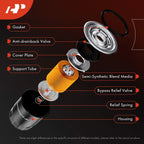 2X Engine Oil Filter for Ford F-150 (2011–2023) Chevrolet Silverado 1500