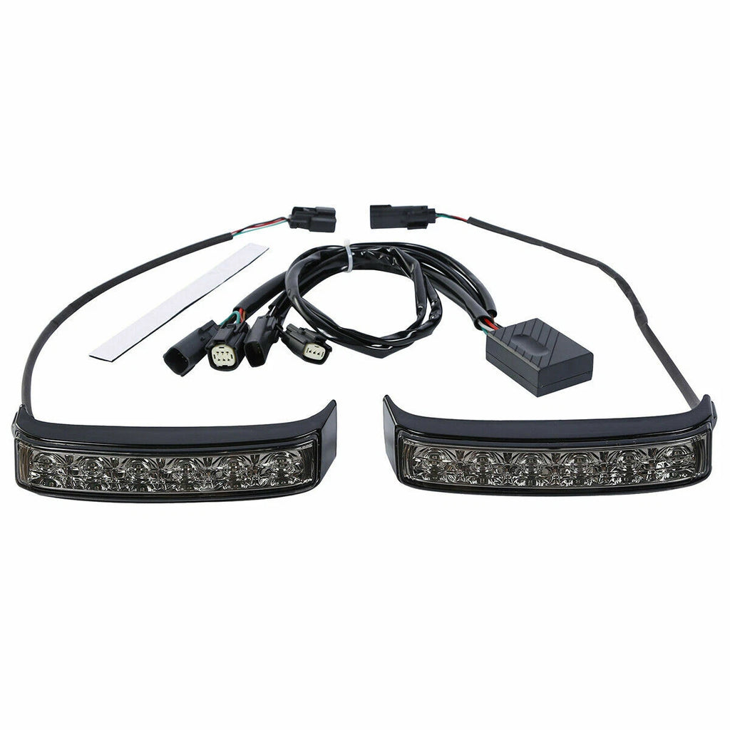 Saddlebag LED Insert Support & Turn Light for Harley Touring (2014–2024)